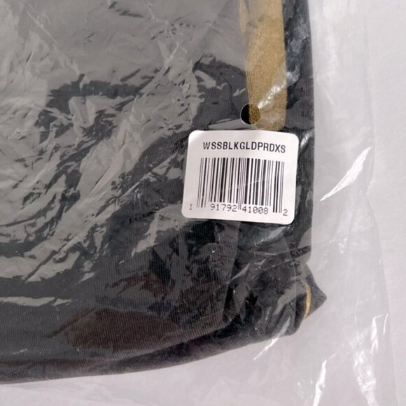 NOBULL - Men's Boxy Pride T-Shirt - Black/Gold. Size: XS. NWT. (1723) - Picture 4 of 6